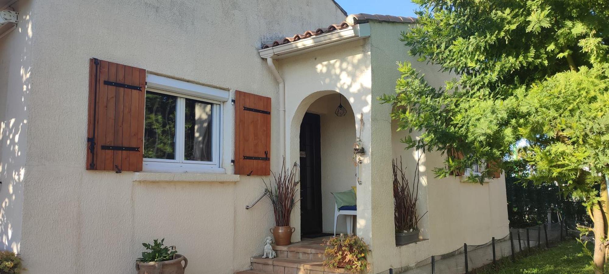 Maison T2 Avec Petit Jardin Dans Impasse Calme Baillargues Exterior photo